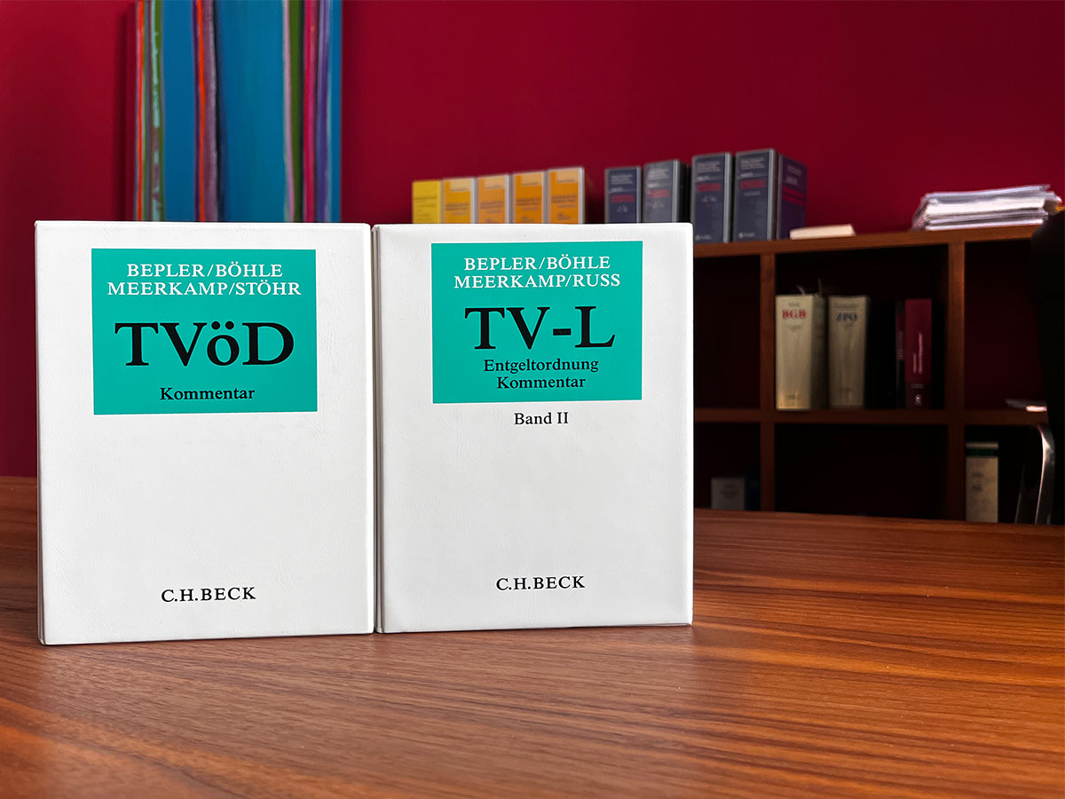 TVöD und TV-L als Bücher